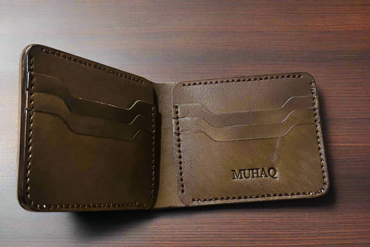 Acrux – Handmade Vegetable Tanned Leather Wallet - Brown