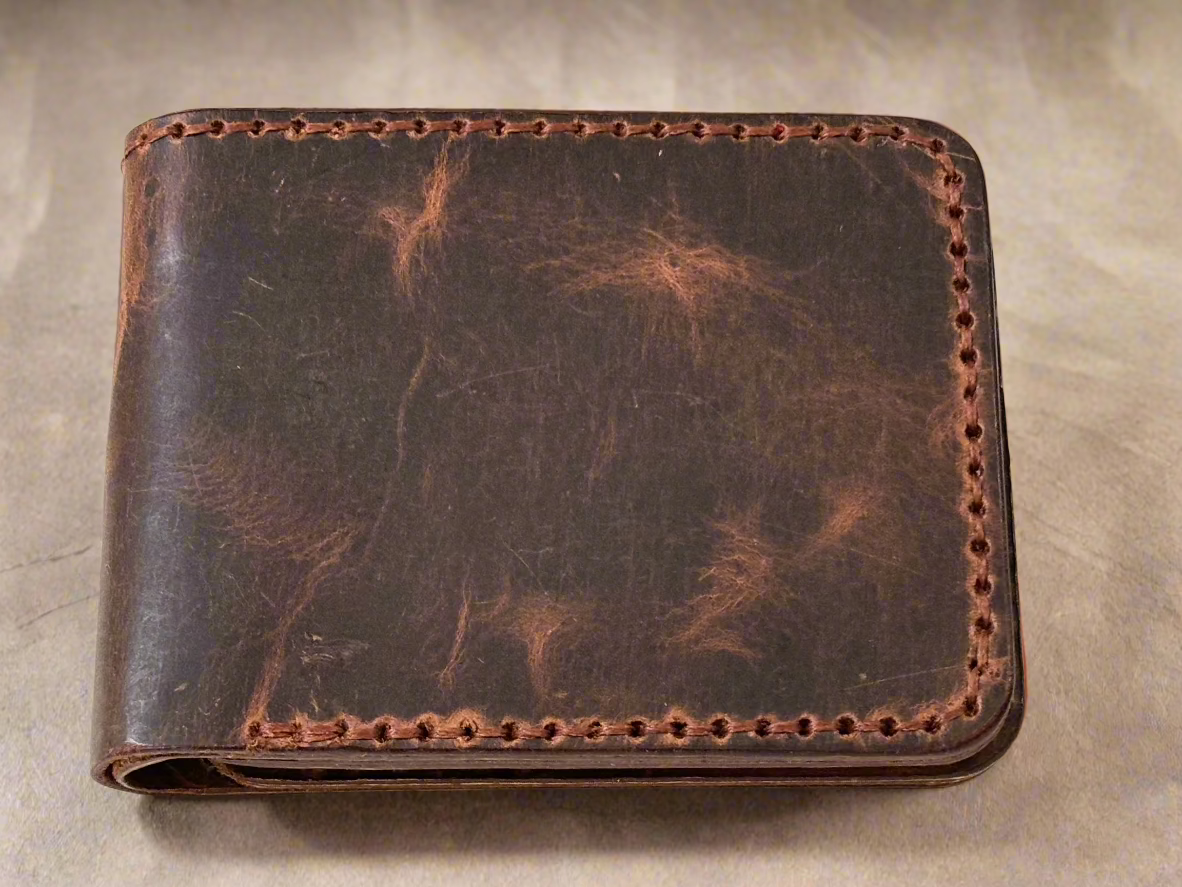 Auriga - Handmade Wax Pull up Leather Wallet