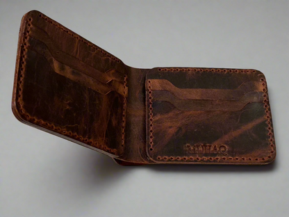 Auriga - Handmade Wax Pull up Leather Wallet