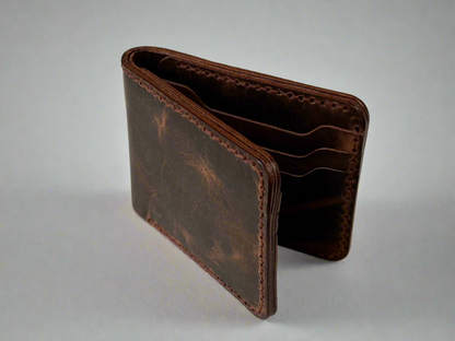 Auriga - Handmade Wax Pull up Leather Wallet