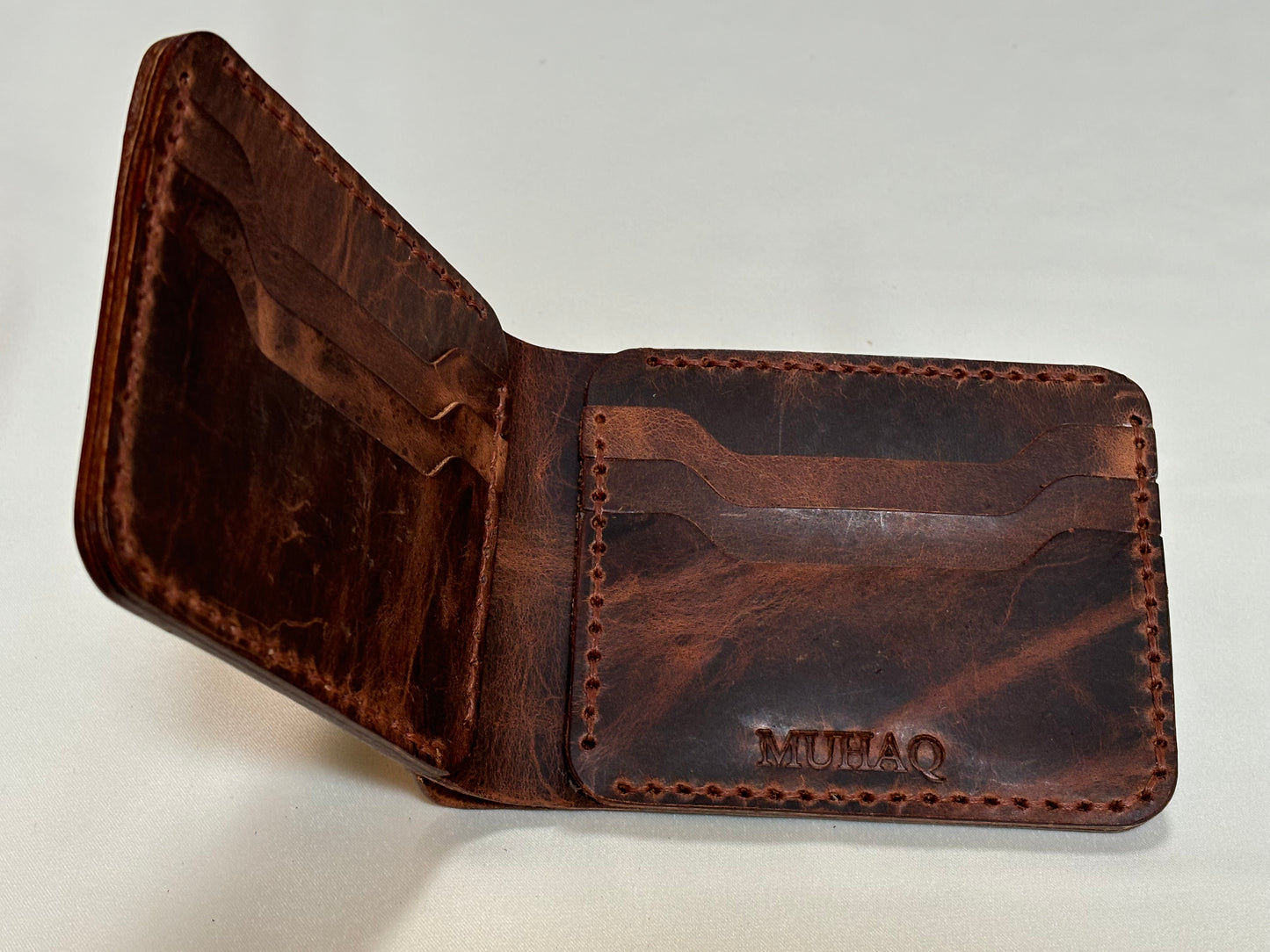 Auriga - Handmade Wax Pull up Leather Wallet