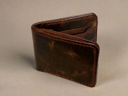 Auriga - Handmade Wax Pull up Leather Wallet